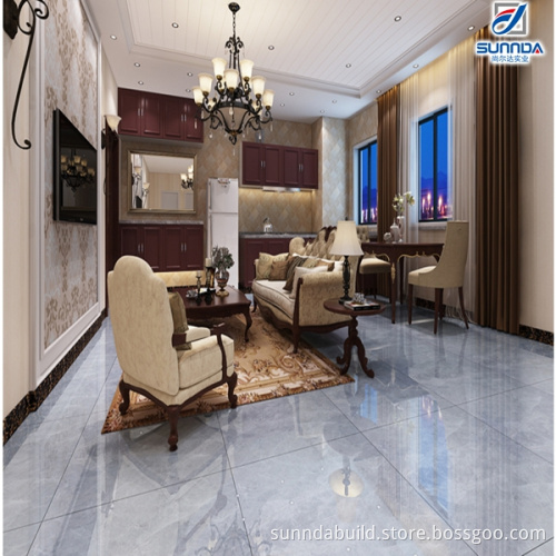 First Choice good price Porcelanto Glazed Golden Kitchen marble look non slip glossy Polished Porcelain bathroom floor tiles